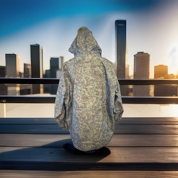 Eddie Bauer Blue Women's Rain Jacket XL - Picture 8 of 10